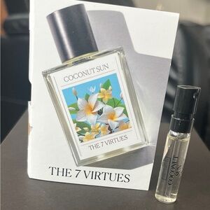 🔅5/$20 THE 7 VIRTUES COCONUT SUN EAU DE PARFUM SAMPLE SPRAY